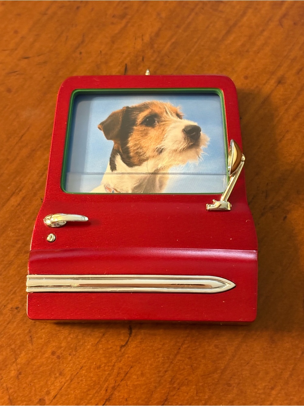 Hallmark Doggy in the Window Photo Ornament/Magnet